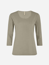 Soyaconcept Pylle Basis Bluse Khaki